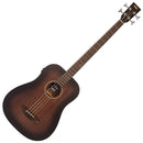 B-Stock Vintage Statesboro Electric Acoustic Bass Guitar - Whiskey Sour
