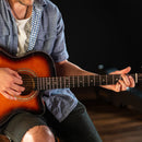 Washburn WCG10CE Electro Acoustic Guitar with a Cutaway in Dessert Sunset