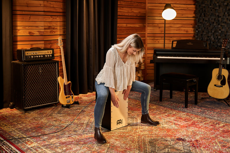 MEINL Percussion Snarecraft Series Pickup Cajon - Baltic Birch