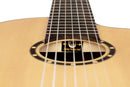 Ortega Family Series Pro Electro Classical Guitar 7 String - Solid Spruce / Sapele Natural + Padded Gig Bag