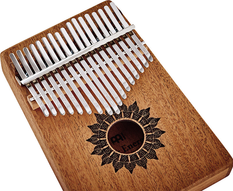 MEINL Sonic Energy Sound Hole Kalimba, 17 Tone, mahogany matte