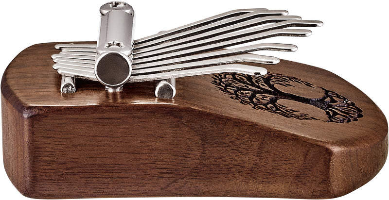 MEINL Sonic Energy Solid "Tree of Life" Mini Kalimba - 8 notes / black walnut