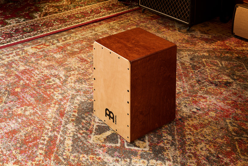 MEINL Percussion Snarecraft Series Snare Cajon 80 - Baltic Birch/Almond Birch