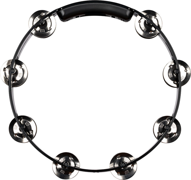 MEINL Percussion Headliner® Series Molded ABS Tambourine - 10" Black