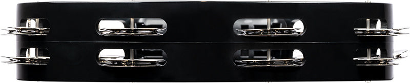 MEINL Percussion Headliner® Series Molded ABS Tambourine - 10" Black