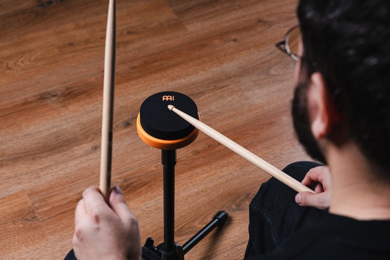 Meinl MMP4OR 4" Marshmallow Drum Practice Pad - Orange