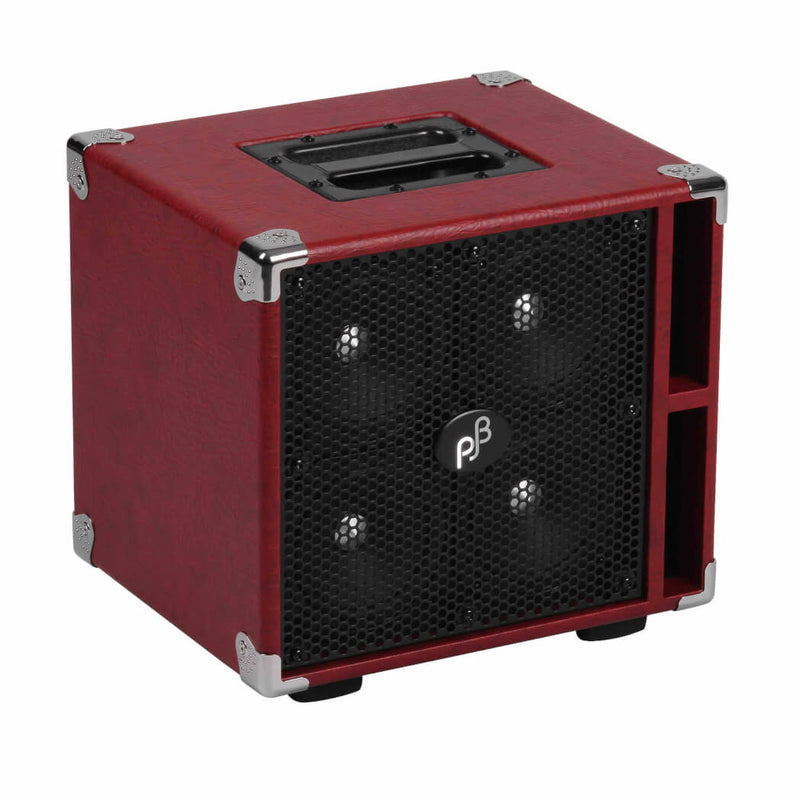 Phil Jones Bass (PJB) Piranha C4 4x5" Speaker Cabinet - Red