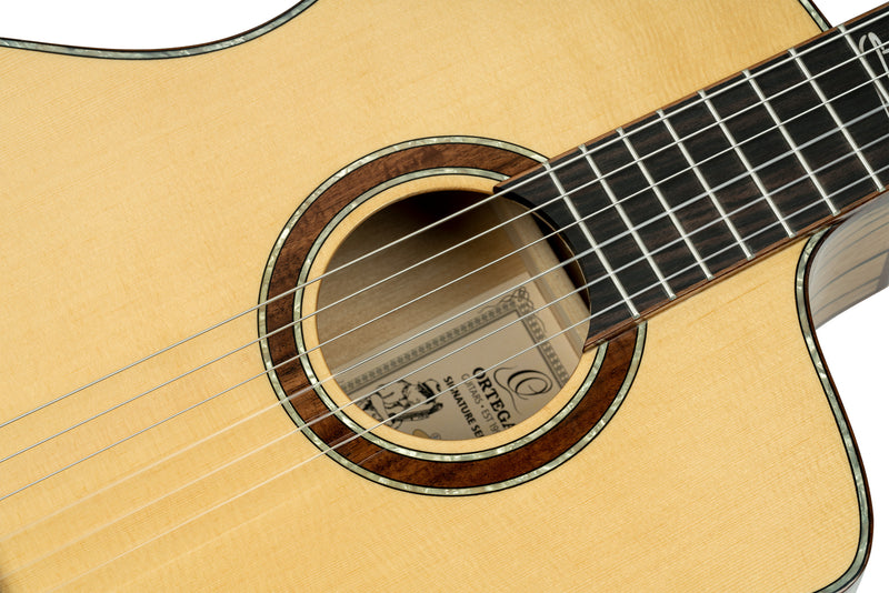 ORTEGA - Billy Watman Signature Nylon String Guitar with Gig Bag - BYWSM