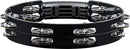MEINL Percussion Headliner® Series Molded ABS Tambourine - 10" Black