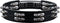 MEINL Percussion Headliner® Series Molded ABS Tambourine - 10" Black