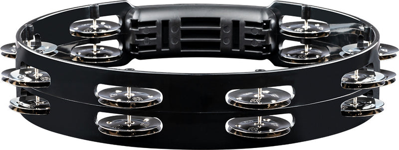 MEINL Percussion Headliner® Series Molded ABS Tambourine - 10" Black