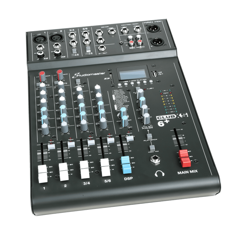 Studiomaster Club XS6+ 6 Input Mixer