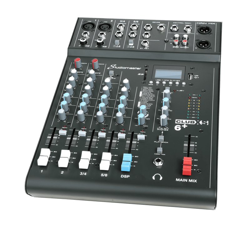 Studiomaster Club XS6+ 6 Input Mixer