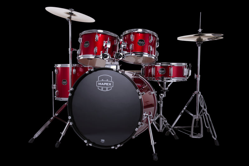 Mapex Comet Drum Kit with 20" Bass Drum (Includes Cymbals, Hardware and Stool)