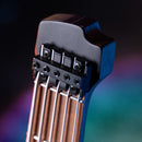 Cort Space 5 String Bass Guitar with Padded Gig Bag in Star Dust Green