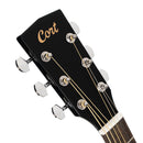 Cort L60CE Cutaway Electro Acousic Guitar - Solid Spruce Top - Black