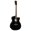 Cort L60CE Cutaway Electro Acousic Guitar - Solid Spruce Top - Black