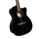 Cort L60CE Cutaway Electro Acousic Guitar - Solid Spruce Top - Black