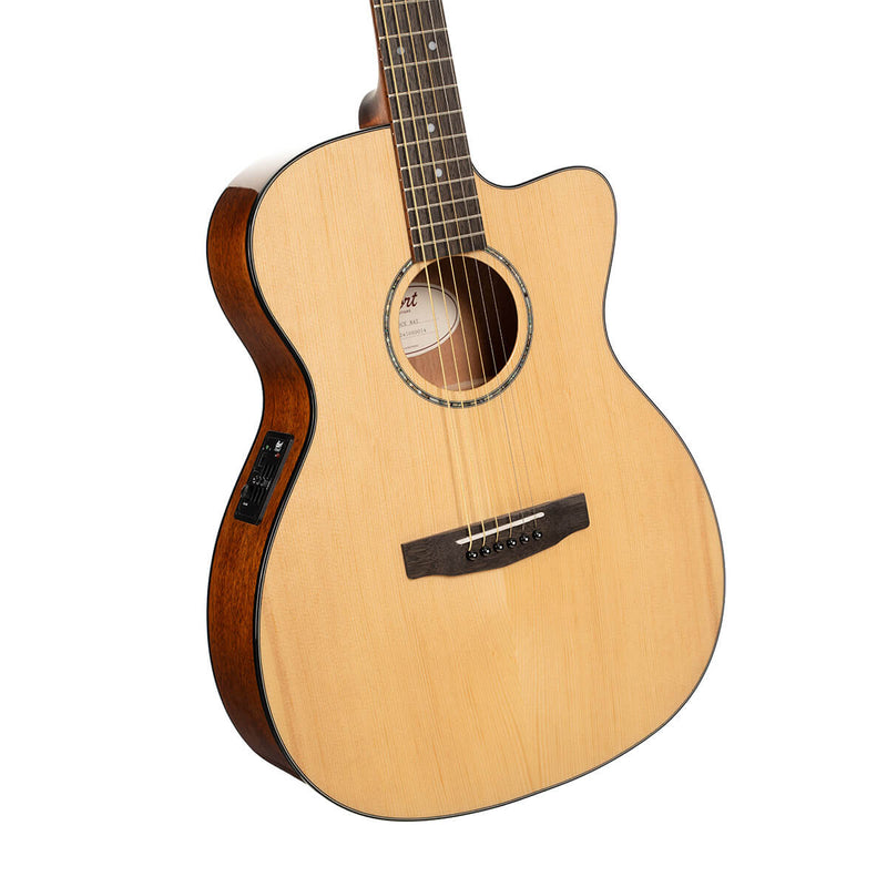 Cort L60CE Electro Acoustic Guitar with a Cutaway
