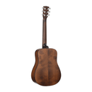 Cort Standard AD Mini Travel Acoustic Guitar in Open Pore Lavender with Gig Bag