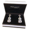 Silver Plated Musical Cufflinks