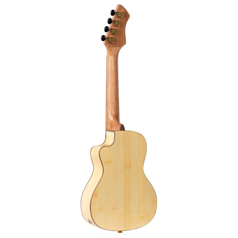 Ortega Horizon Series Electro Concert Ukulele in Bamboo Natural with Gig Bag RUBO-CE