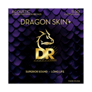 DR Dragon Skin+ Coated Phosphor Bronze Acoustic String Set
