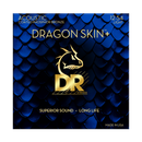 DR Dragon Skin+ Coated Phosphor Bronze Acoustic String Set