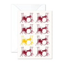 Vintage Drums Greeting Card