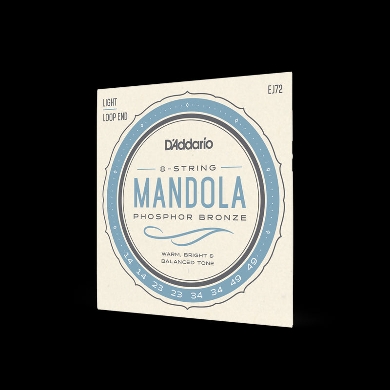 D'Addario 8 String Mandola Phosphor Bronze Set - EJ72