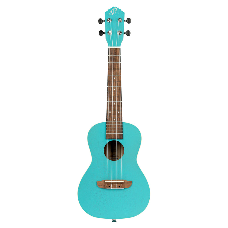 Ortega Earth Series Concert Ukulele Lagoon Blue RULAGOON