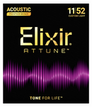 Elixir Attune Phosphor Bronze Acoustic Guitar Strings