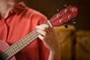 Ortega Earth Series Concert Ukulele 4 String - Fire Red