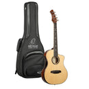 ORTEGA KT-WALKER-V3 Ken Taylor Signature Series Acoustic Bass 4-String - Natural + Gig Bag