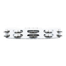 MEINL Percussion Headliner® Series Molded ABS Dual-Row Tambourine - White