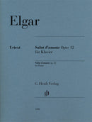 Elgar Salut d'amour Opus 12 Fur Klavier for Piano - Urtext G.Henle Verlag