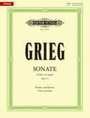 Grieg - Sonate G Op.13, for Violin and Piano