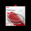 Evans Snare E-Ring Pack Includes 14x1" and 14x1.5" ER-SNARE