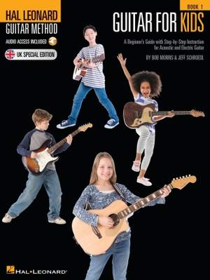 Guitar For Kids Book 1 - UK Special Edition - With Audio Access