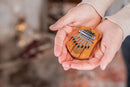 MEINL Sonic Energy Solid "Flower of Life" Mini Kalimba - 8 notes / Red Zebrawood