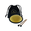 MEINL Sonic Energy Small Steel Tongue Drum - Gold C Minor (8 notes)