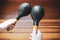 MEINL Percussion Concert Maracas - black