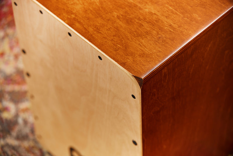 MEINL Percussion Snarecraft Series Snare Cajon 80 - Baltic Birch/Almond Birch