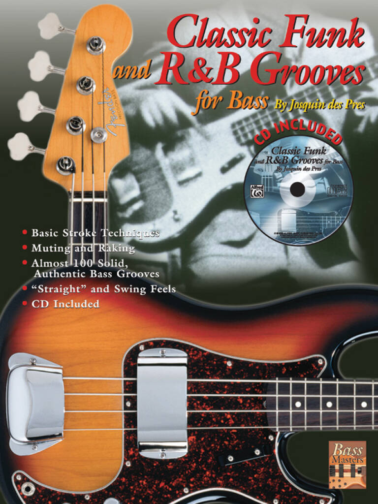 Classic Funk & R&B Grooves - For Bass