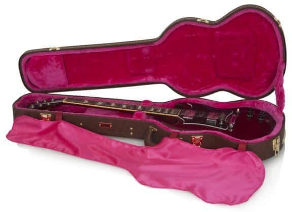 Gator Brown Hard Case for SG Style Guitar