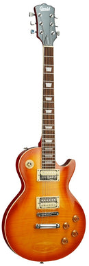 Gould Lexington Flame Amber Burst Electric Guitar (LP Style)