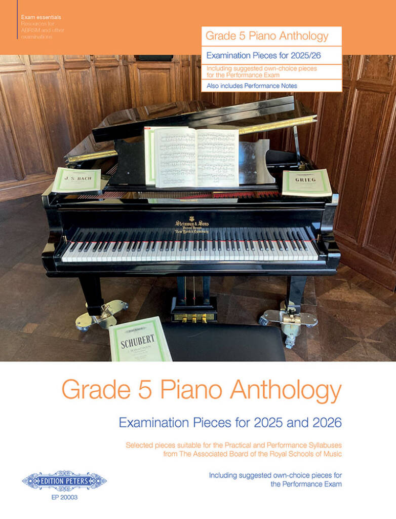 Grade 5 Piano Anthology Examination Pieces for 2025 & 2026 ABRSM