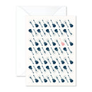 Vintage Acoustic Guitar Greeting Card