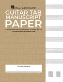 Hal Leonard Guitar Tab Manuscript Paper