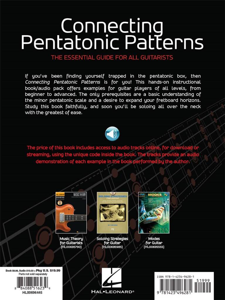 Connecting Pentatonic Patterns for Guitar - Tom Kolb (Not With Audio Access)